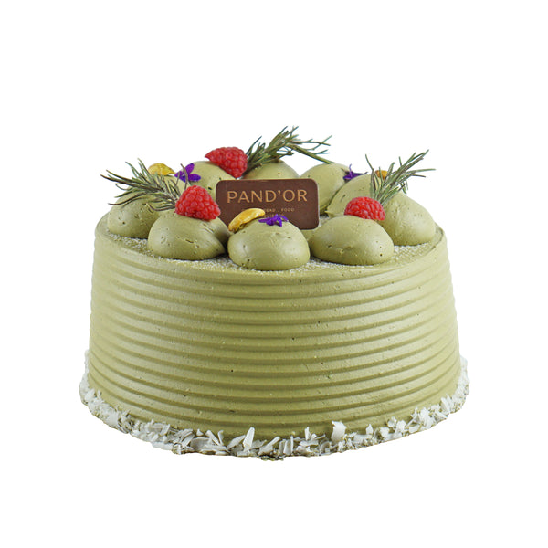 Pistachio Chiffon Cake