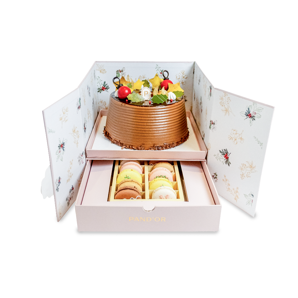 Chocolate Hazelnut Chiffon